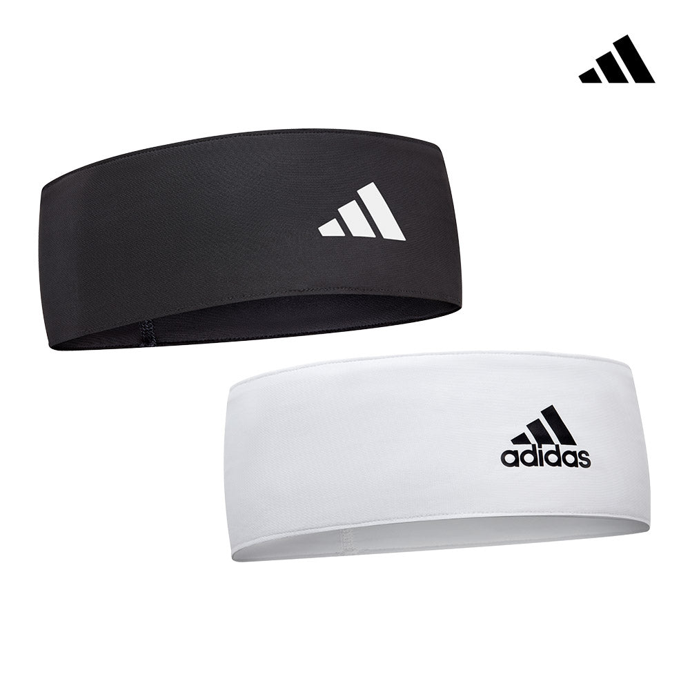【Adidas 愛迪達】專業訓練止滑頭帶(黑/白)