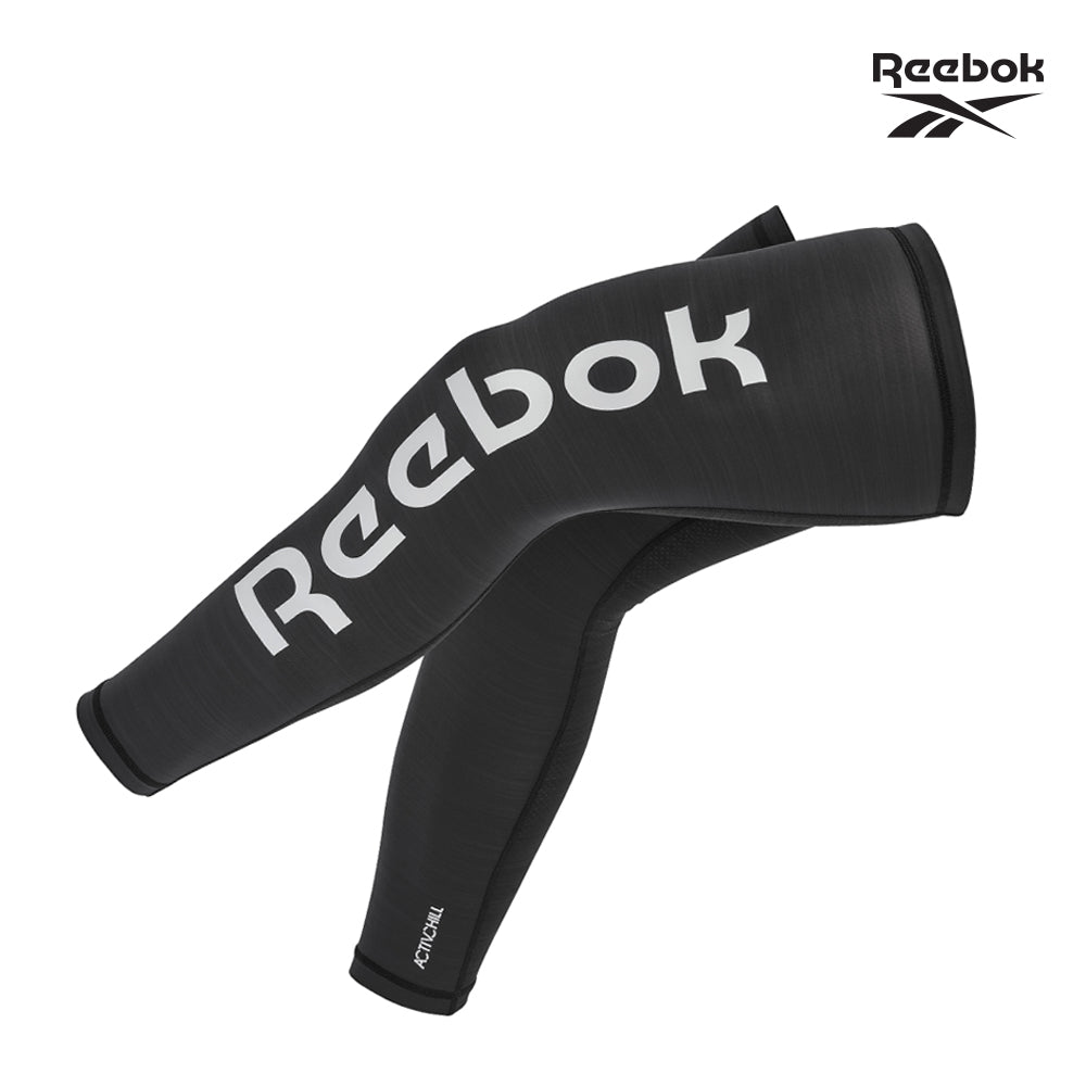 【Reebok】溫控修復訓練腿套(經典黑)-S
