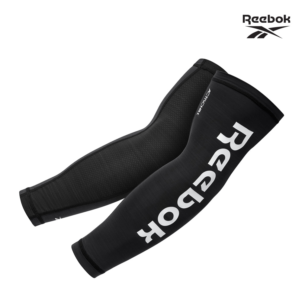 【福利品】Reebok 溫控修復訓練袖套(經典黑)-S/M/L