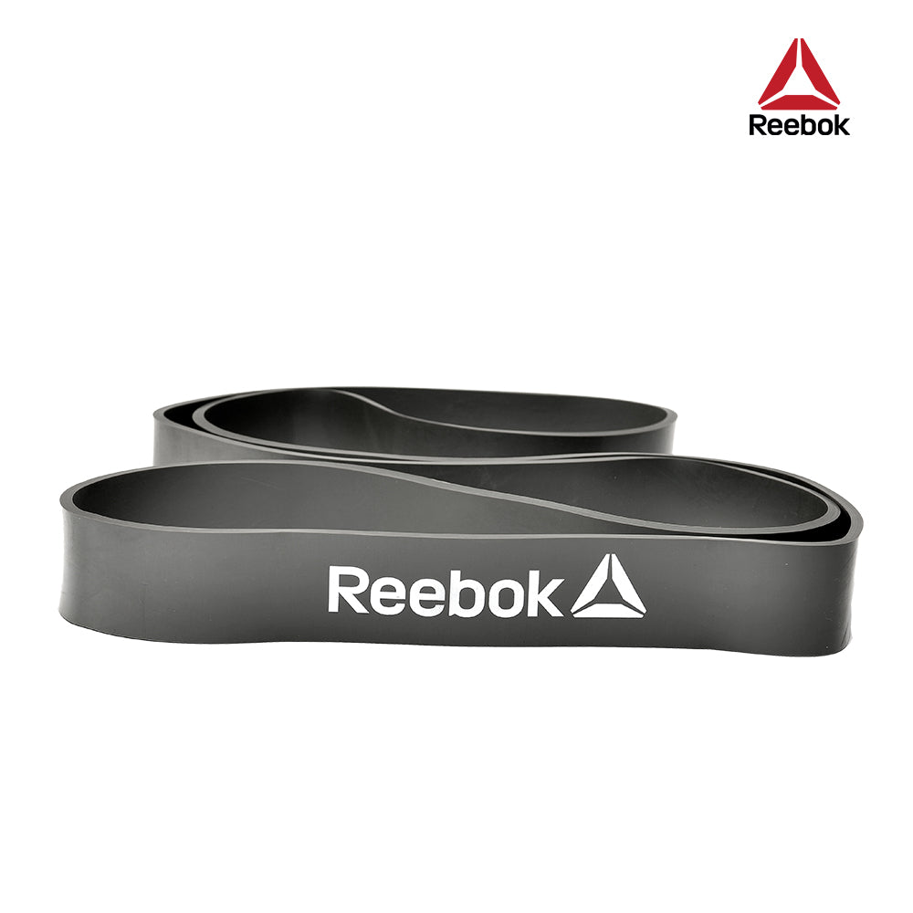 【福利品】Reebok 高彈性訓練阻力帶(淺灰)-23.8kg阻力