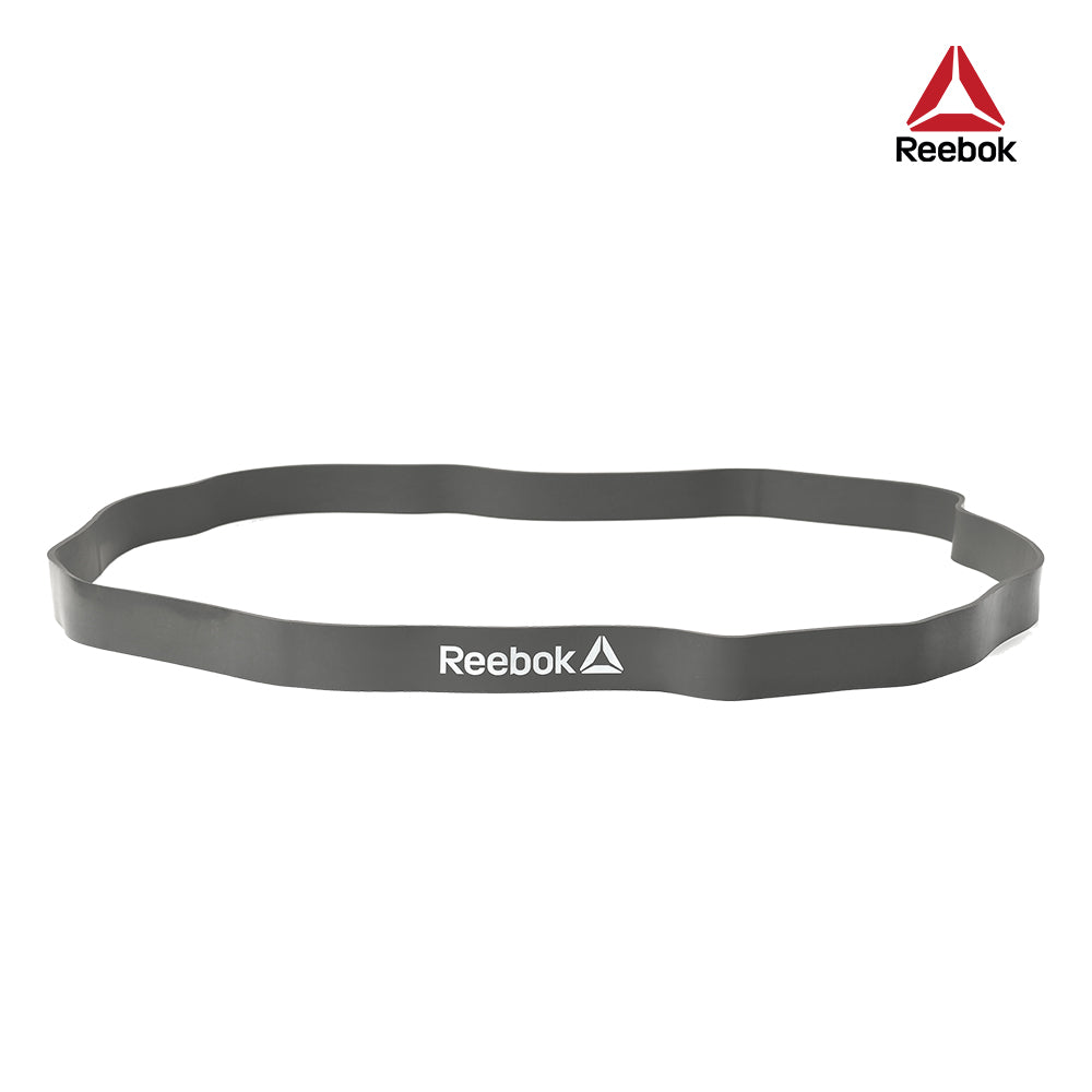 【福利品】Reebok 高彈性訓練阻力帶(淺灰)-23.8kg阻力