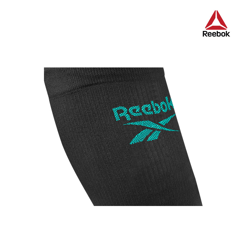 【福利品】Reebok 針織高彈性小腿套(黑)-S~L