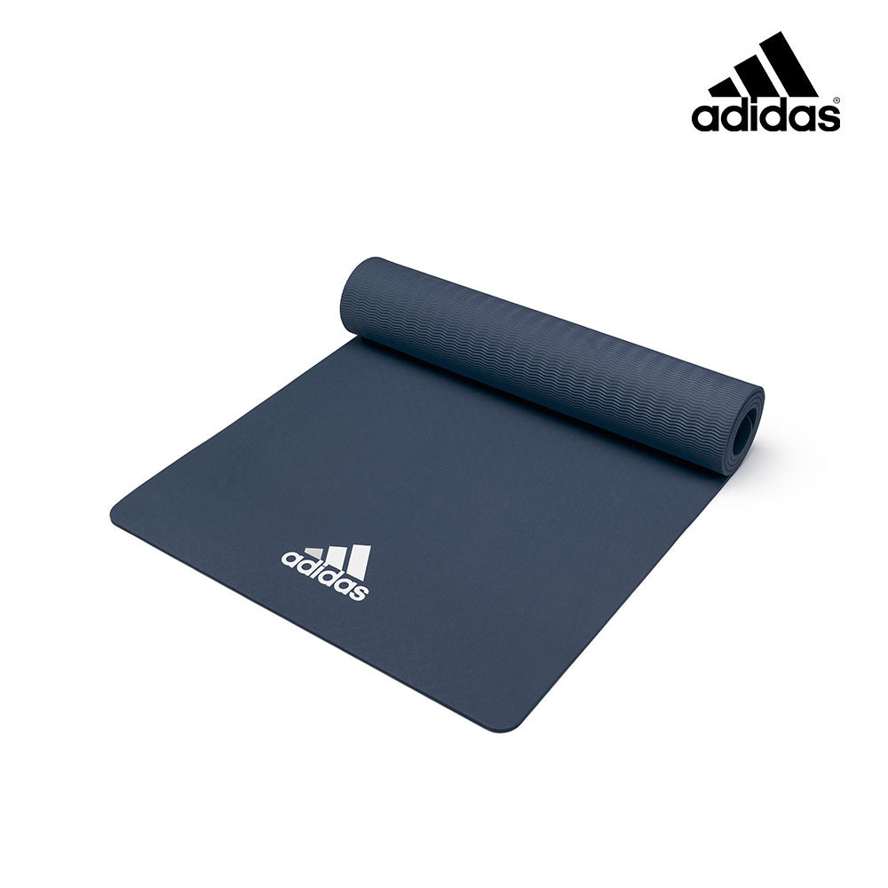 【Adidas 愛迪達】輕量波紋瑜珈墊-8mm(五色)