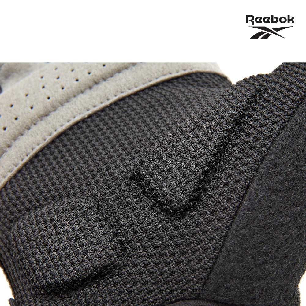 【Reebok】女用速乾健身手套(迷幻粉)-L