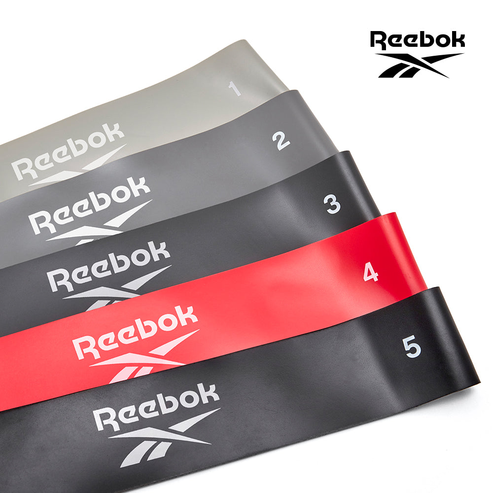 【福利品】Reebok 專業訓練環狀彈力帶(5入)