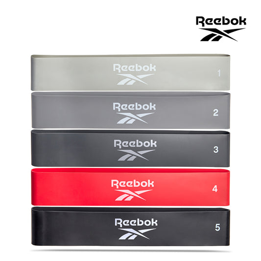 【福利品】Reebok 專業訓練環狀彈力帶(5入)