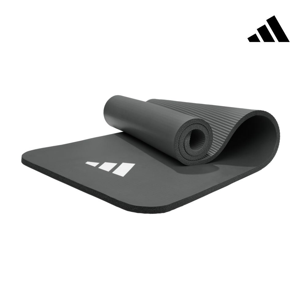 【Adidas 愛迪達】加厚防滑健身墊-16mm(靛藍/鐵灰)