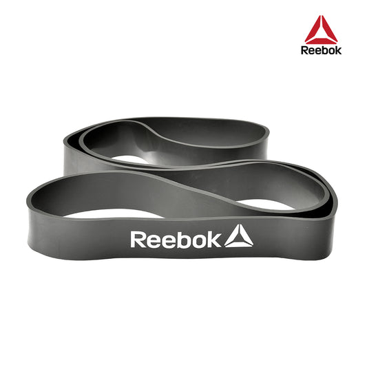 【福利品】Reebok 高彈性訓練阻力帶(淺灰)-23.8kg阻力
