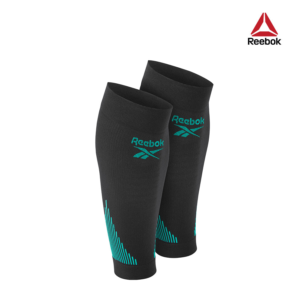 【福利品】Reebok 針織高彈性小腿套(黑)-S~L