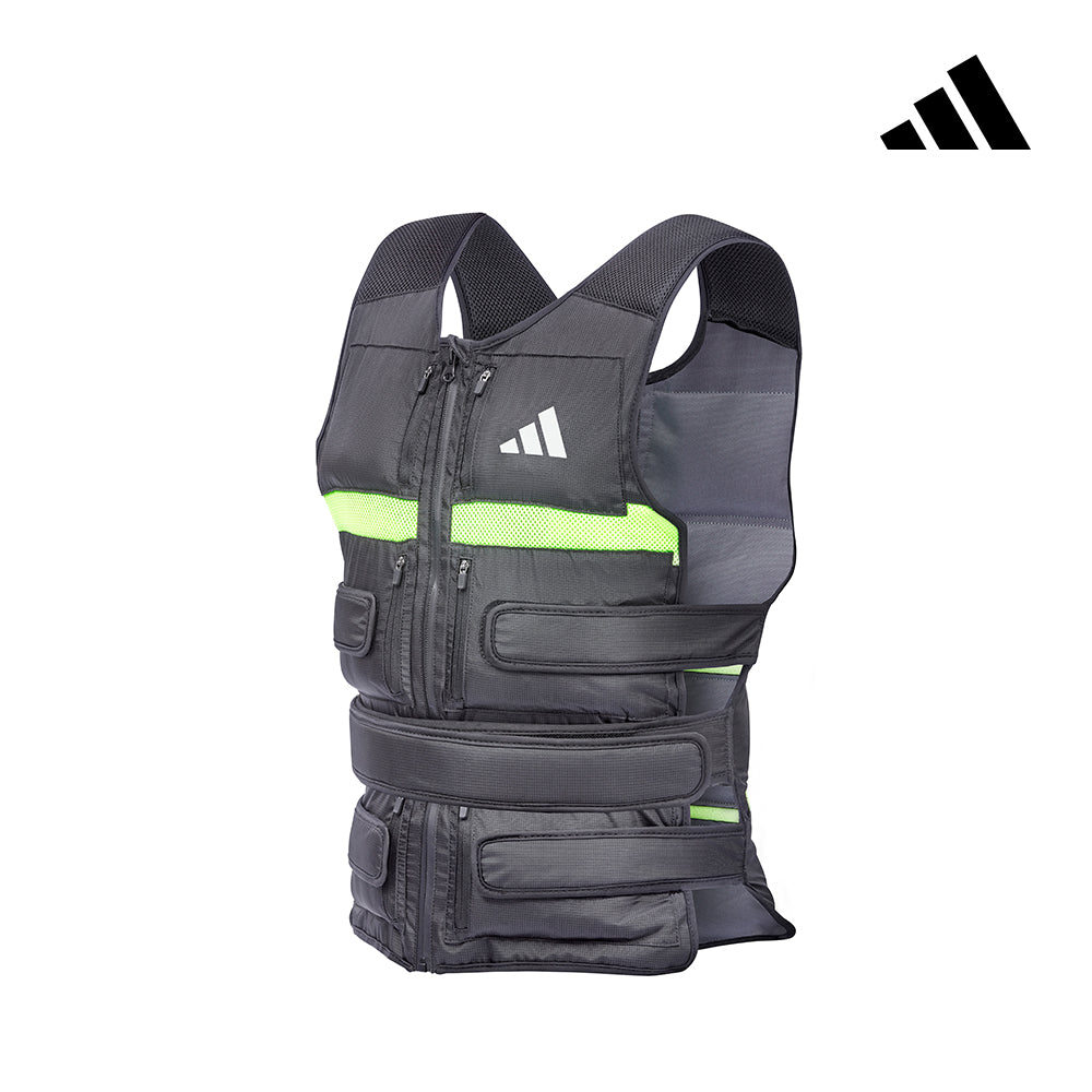 【Adidas 愛迪達】可調式負重訓練背心-10kg