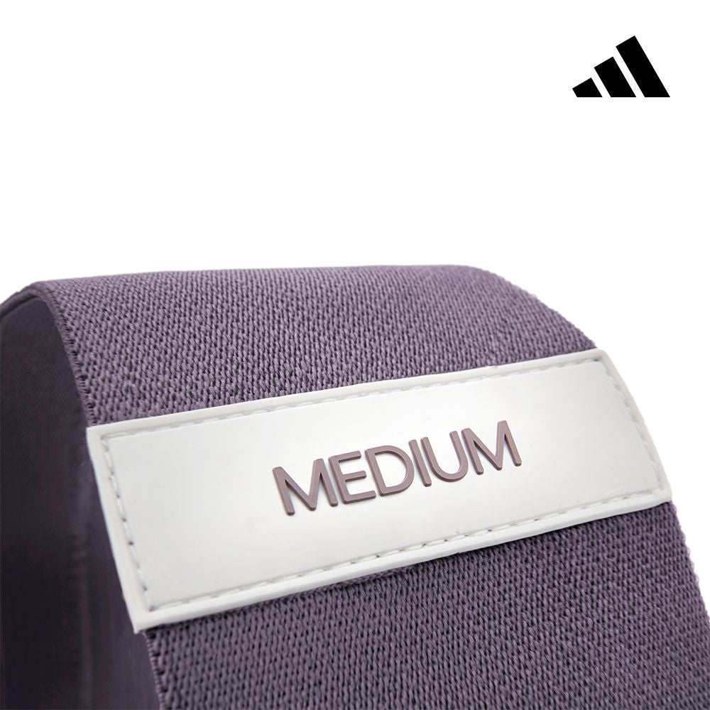 【福利品】Adidas 編織訓練彈力帶 中量級-薰衣草紫