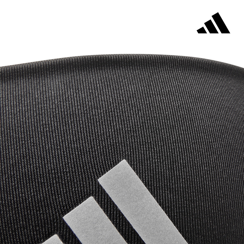 【Adidas 愛迪達】涼感透氣運動頭帶(黑/白)