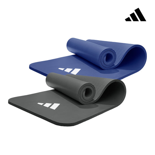 【Adidas 愛迪達】加厚防滑健身墊-16mm(靛藍/鐵灰)