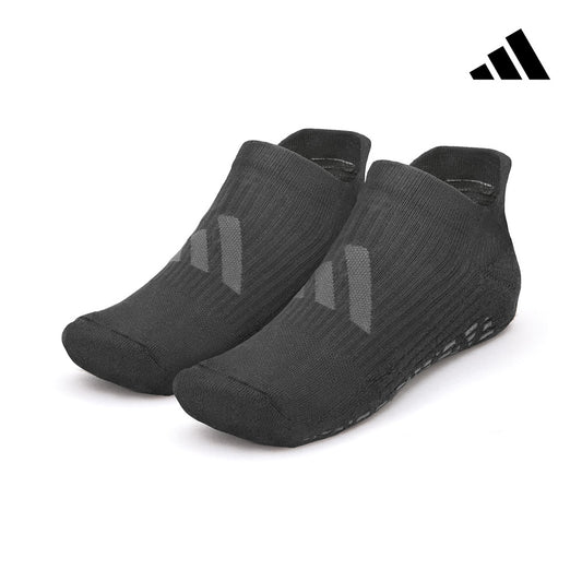 【Adidas 愛迪達】訓練止滑隱形襪-黑/灰 (M/L) (L/XL)