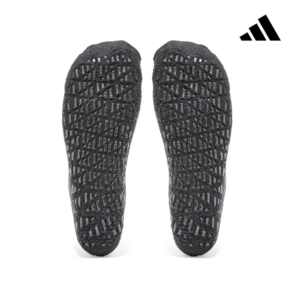 【Adidas 愛迪達】訓練止滑隱形襪-黑/灰 (M/L) (L/XL)