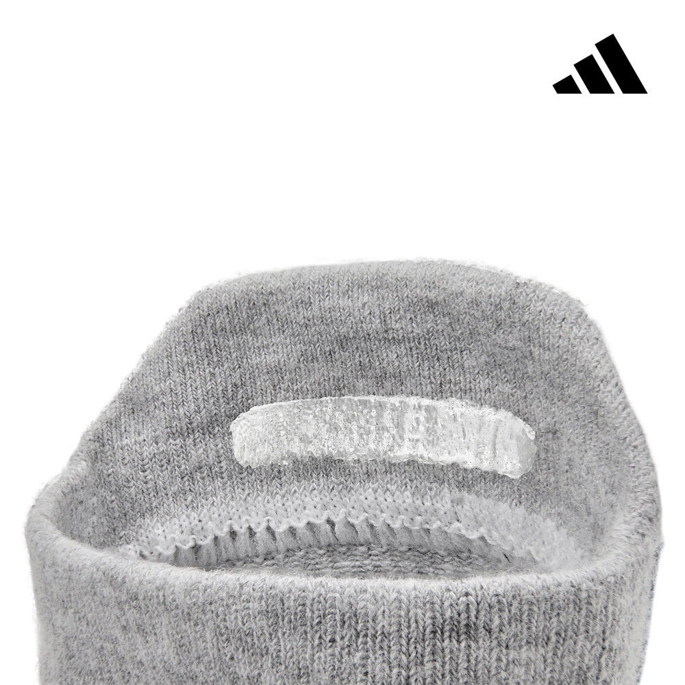 【Adidas 愛迪達】訓練止滑隱形襪-黑/灰 (M/L) (L/XL)