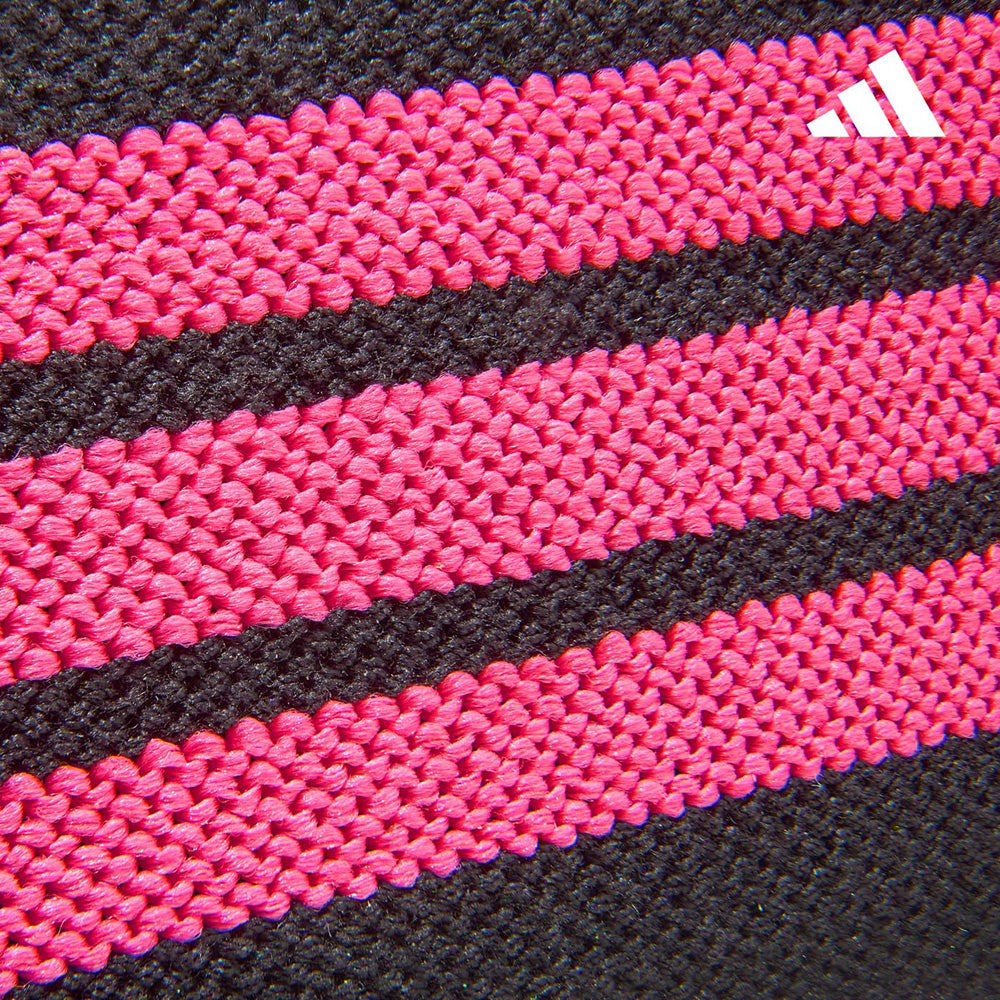 【Adidas 愛迪達】纏繞式加壓護腕-粉