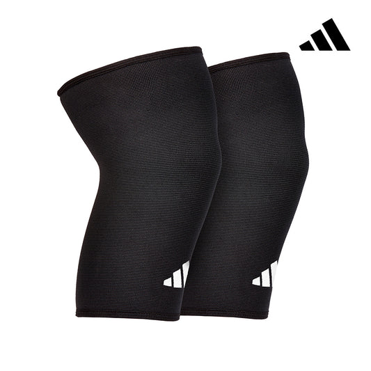 【Adidas 愛迪達】專業防護運動護膝(一副)