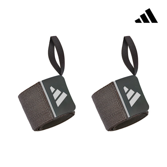 【Adidas 愛迪達】彈力纏繞式訓練護腕(一副)