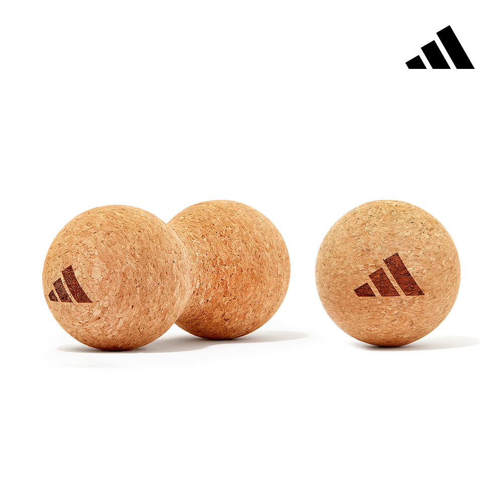 【Adidas 愛迪達】高密度軟木按摩球