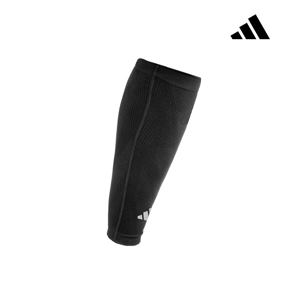 【福利品】Adidas 機能壓縮小腿套(黑)-S~XL