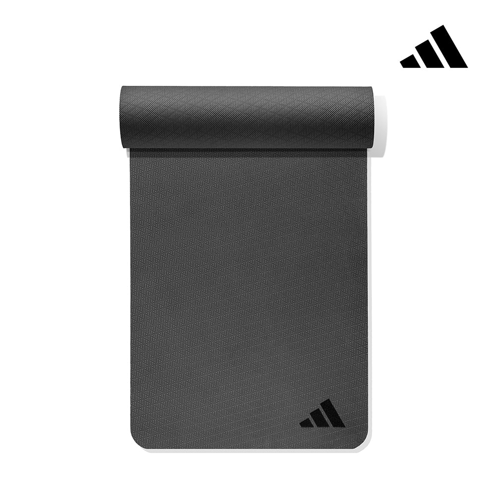 【Adidas 愛迪達】環保壓紋瑜珈墊-6mm