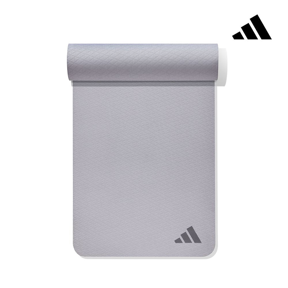 【Adidas 愛迪達】環保壓紋瑜珈墊-10mm