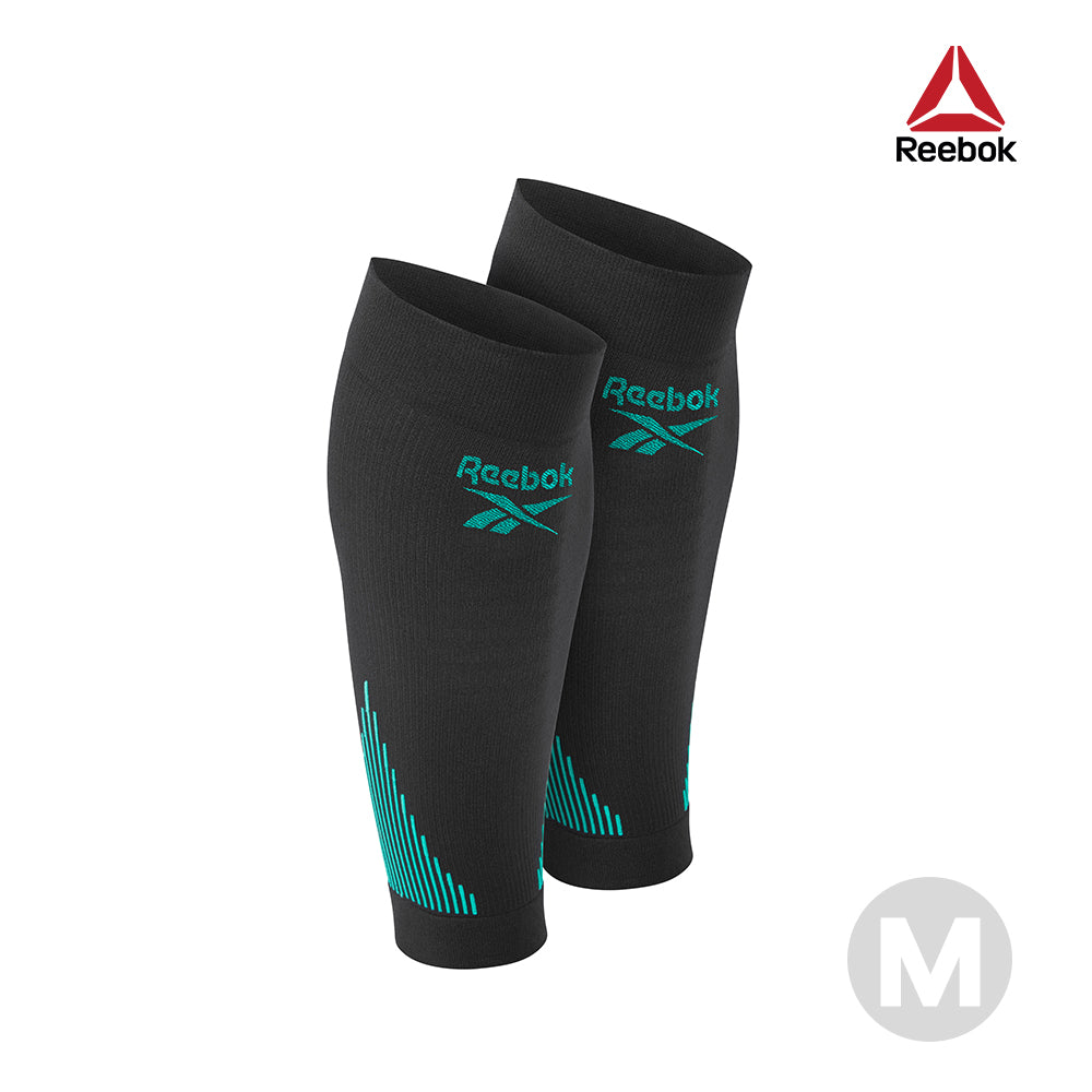 【福利品】Reebok 針織高彈性小腿套(黑)-S~L