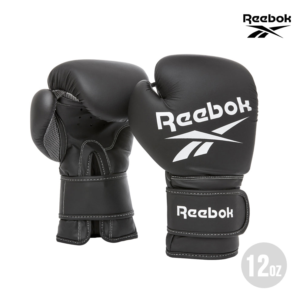 【Reebok】拳擊訓練手套(黑)-10oz~14oz