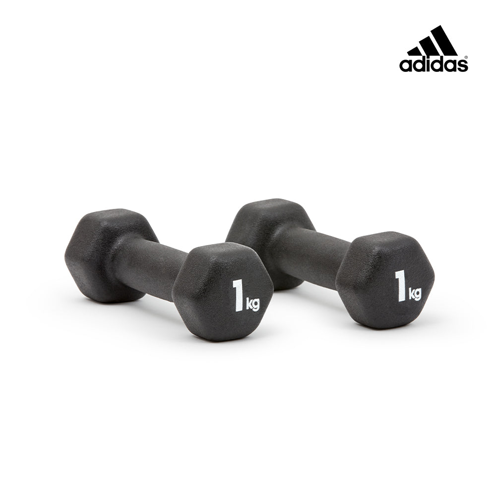 【Adidas 愛迪達】六角健身啞鈴(1kg)
