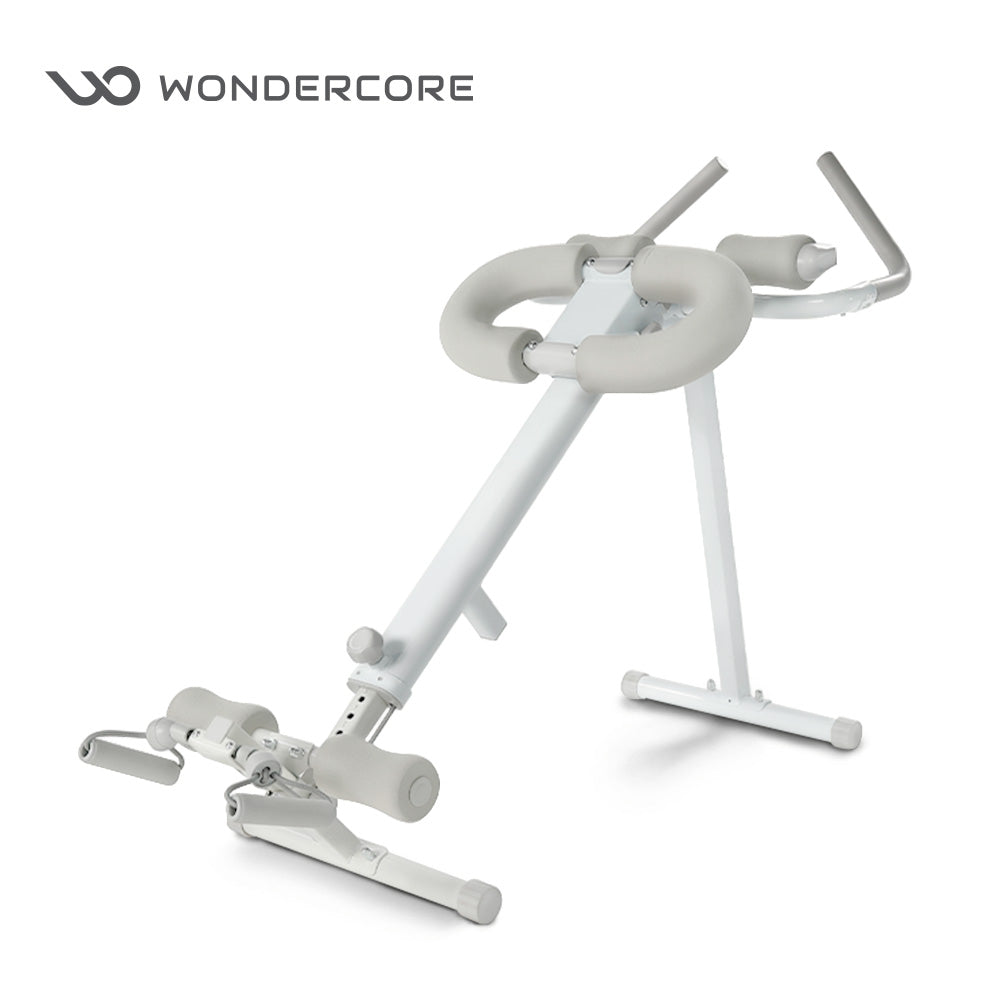 Wonder Core Pro Max 四合一真腰瘦機（白色）產品照，整合划船、核心與下半身訓練的小坪數居家健身器材