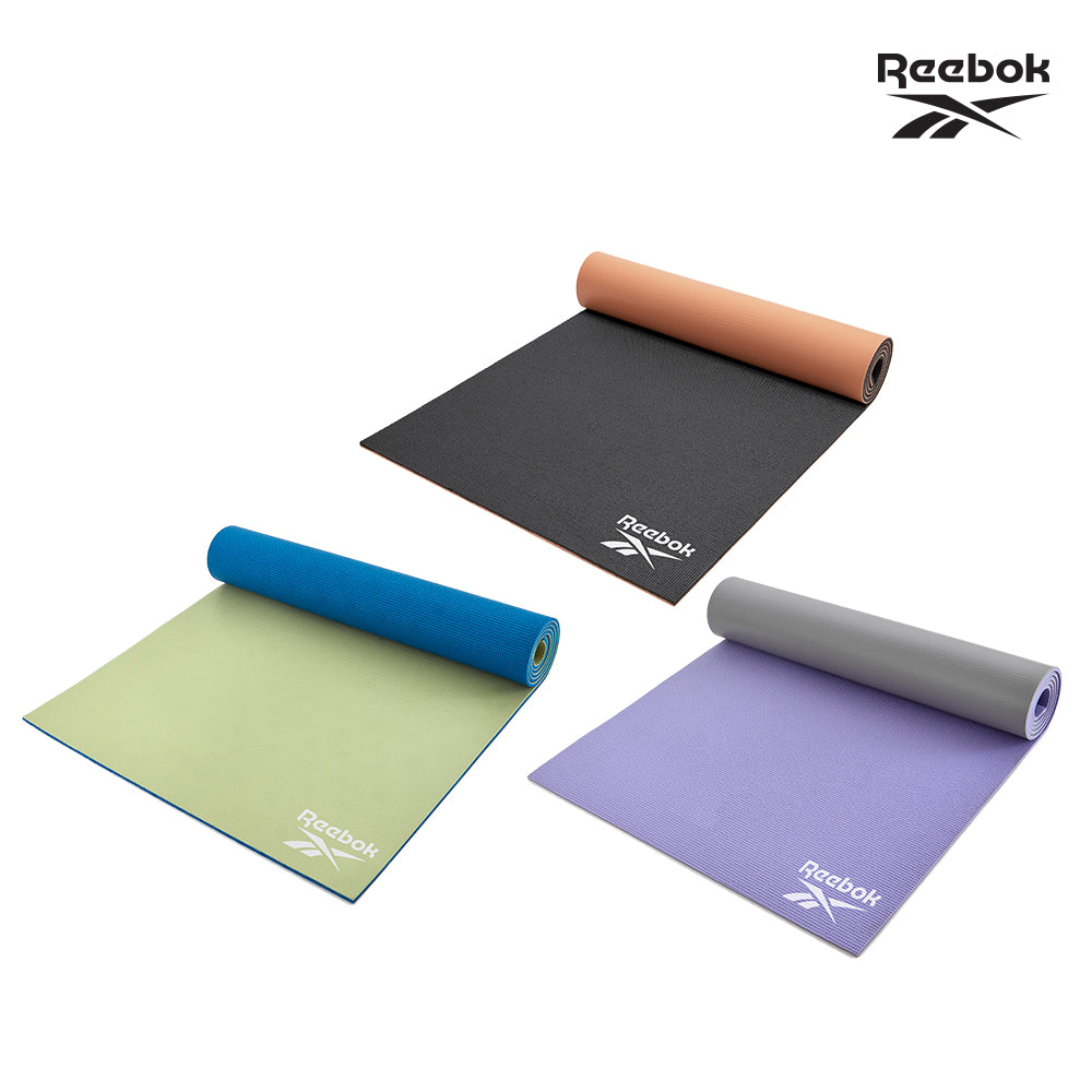 【Reebok】專業訓練雙色瑜珈墊-6mm (三色)