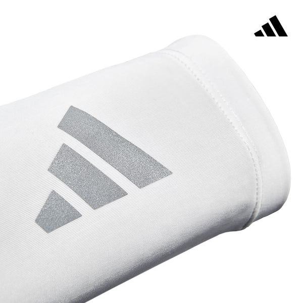 【Adidas 愛迪達】吸濕排汗壓縮袖套(黑/白)-S~XL