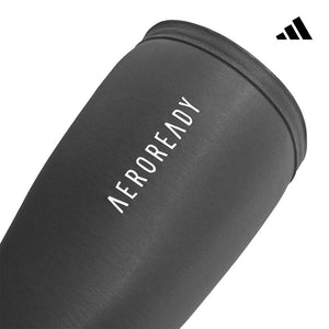 【Adidas 愛迪達】吸濕排汗壓縮小腿套(黑/白)-S~XL