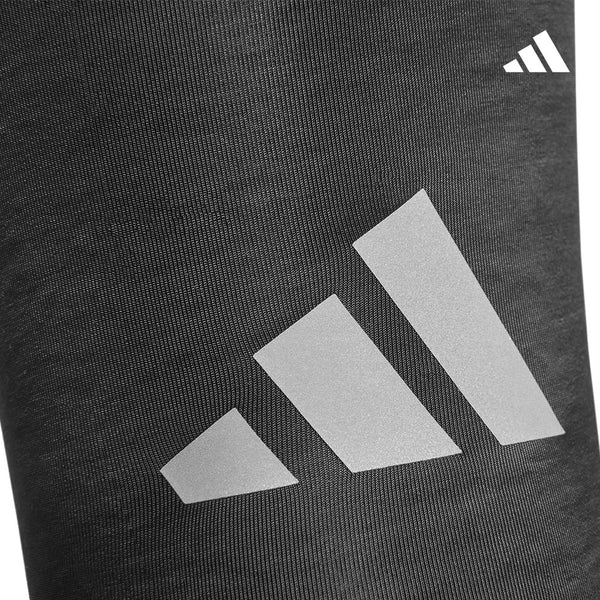 【Adidas 愛迪達】吸濕排汗壓縮袖套(黑/白)-S~XL