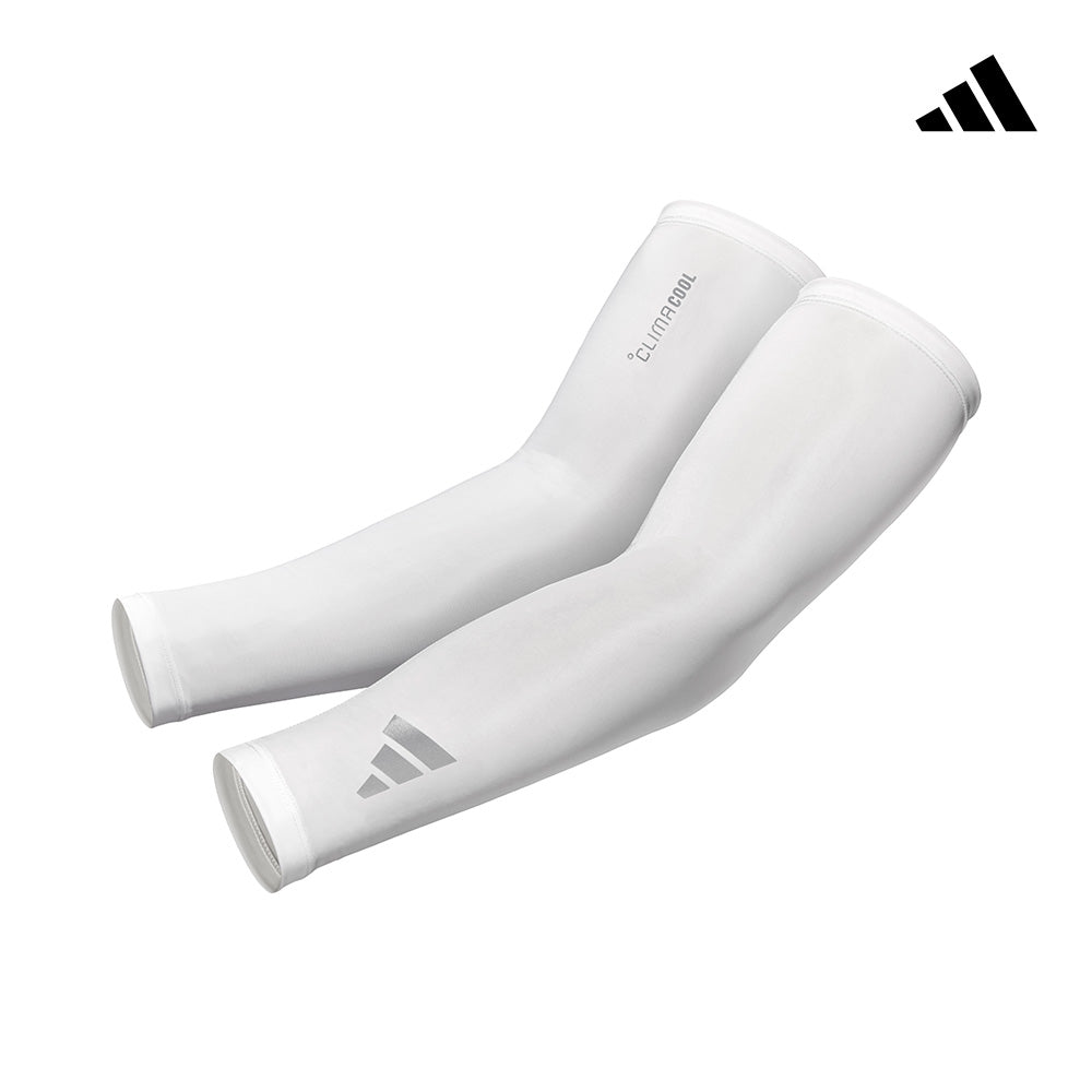 【Adidas 愛迪達】吸濕排汗壓縮袖套(黑/白)-S~XL