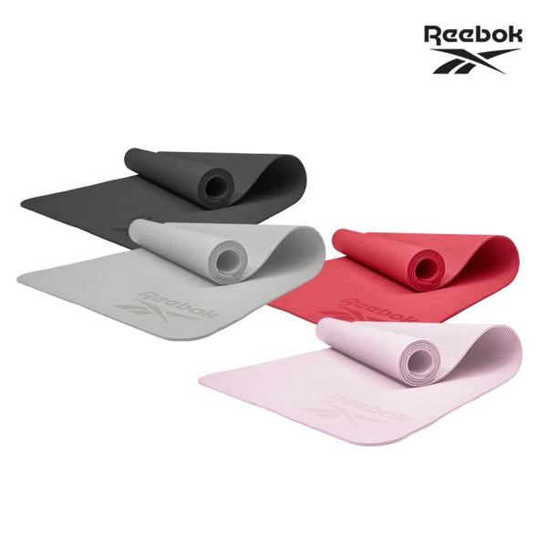 【Reebok】環保菱紋瑜珈墊-4mm(四色)