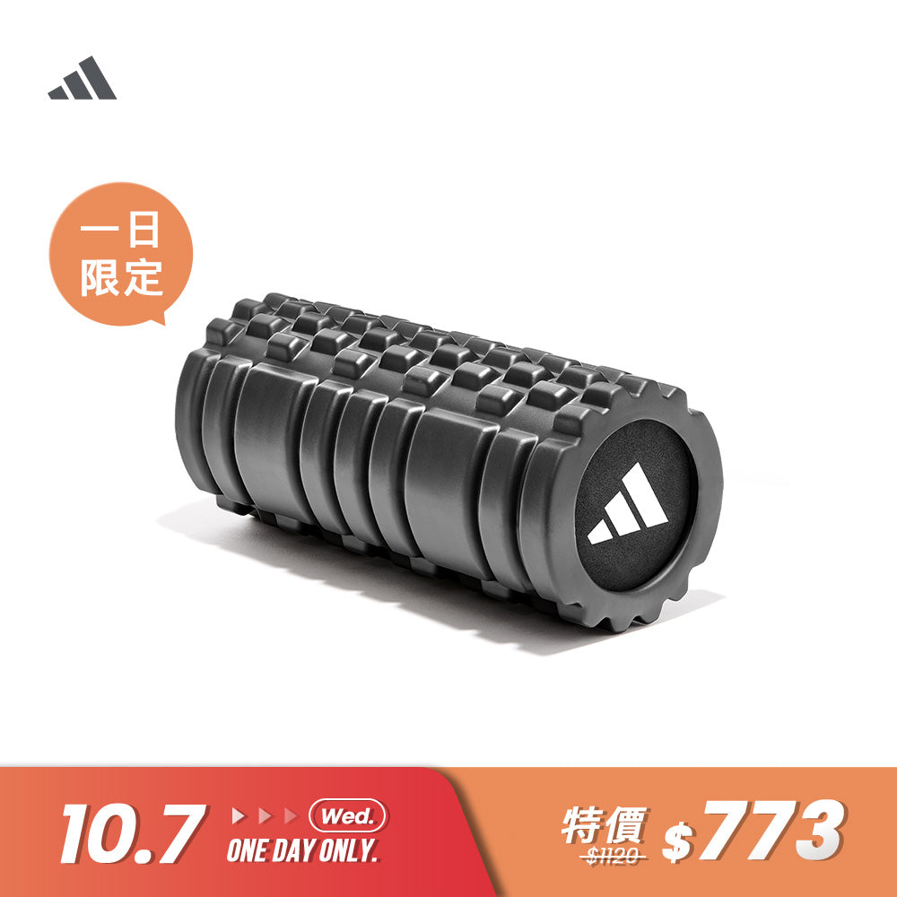 【Adidas 愛迪達】EVA雙面按摩滾筒