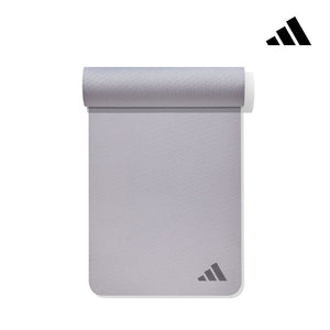 【Adidas 愛迪達】環保壓紋瑜珈墊-4mm(五色)