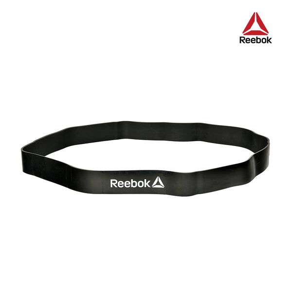 【Reebok】高彈性訓練阻力帶(深灰)-34kg阻力