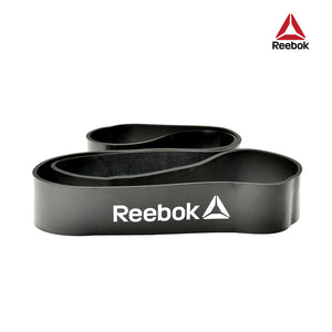 【Reebok】高彈性訓練阻力帶(深灰)-34kg阻力