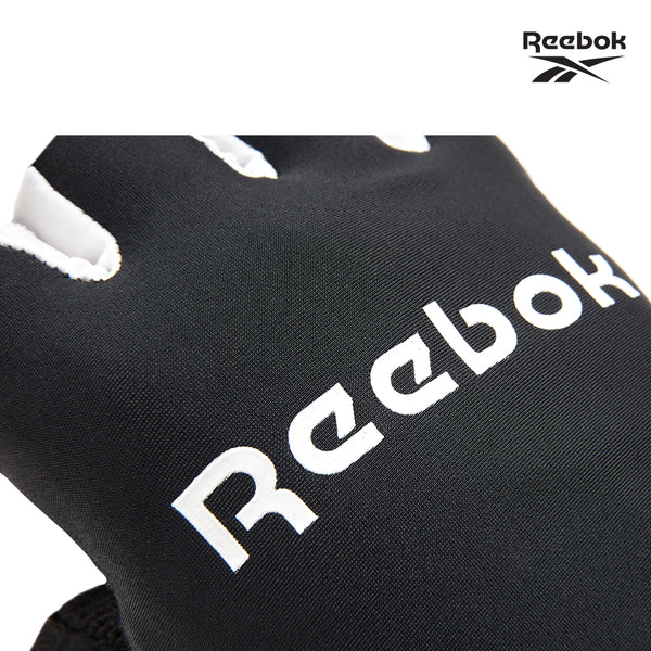 【福利品】Reebok 速乾透氣健身手套(經典黑)-S/M