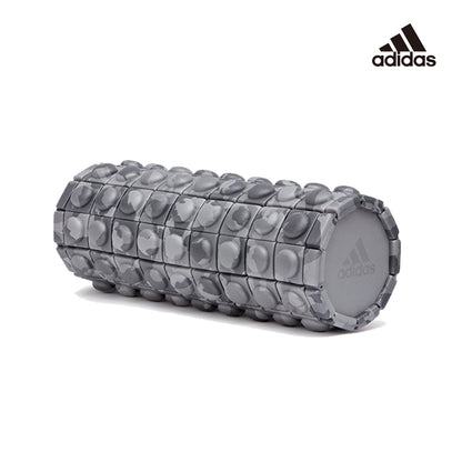 【Adidas 愛迪達】3D浮點按摩滾筒(迷彩灰/33cm)