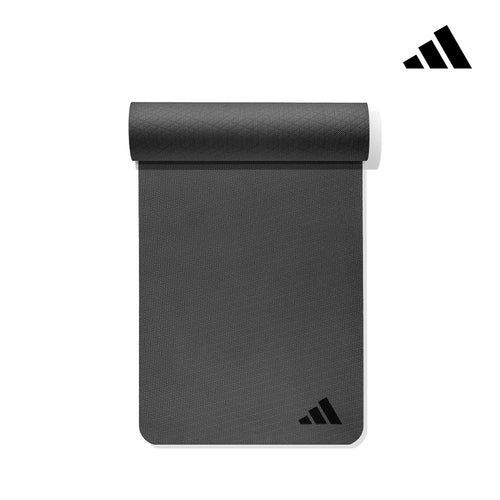 【Adidas 愛迪達】環保壓紋瑜珈墊-4mm(五色)