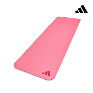 【Adidas 愛迪達】環保壓紋瑜珈墊-10mm