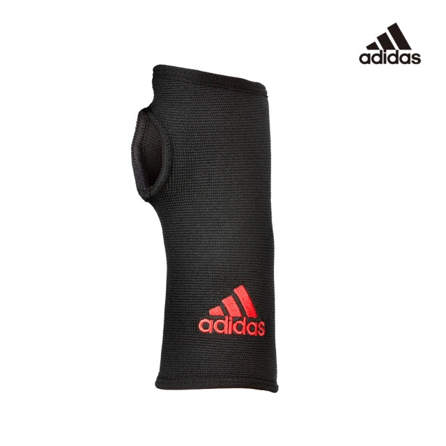 【Adidas 愛迪達】腕關節用彈性透氣護套-S~L