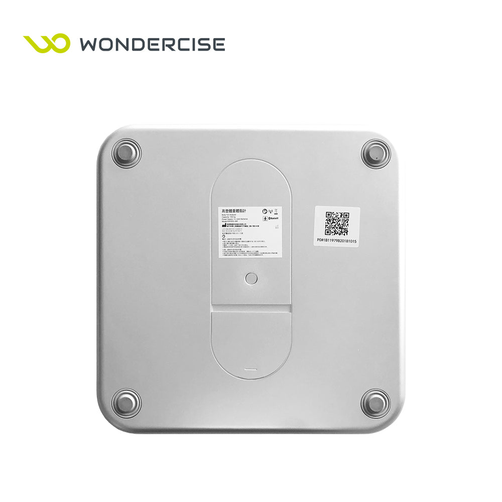 Wondercise 高登體重體脂計(黑/白)