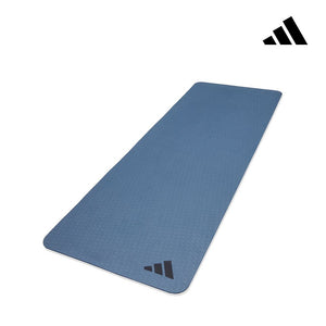 【Adidas 愛迪達】環保壓紋瑜珈墊-4mm(五色)
