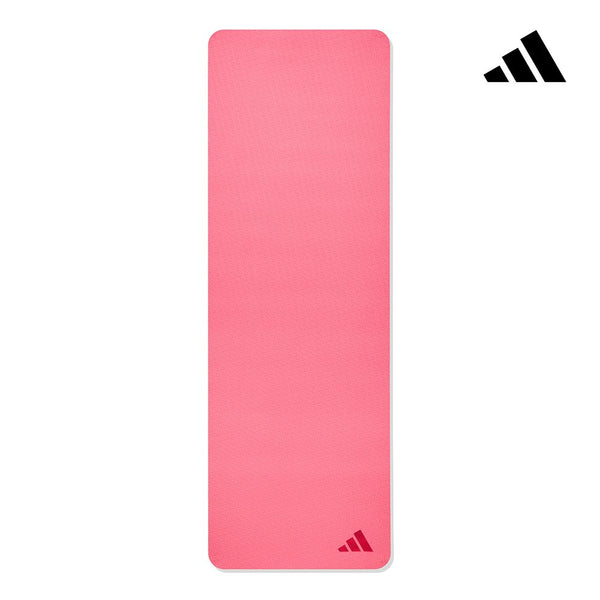【Adidas 愛迪達】環保壓紋瑜珈墊-6mm