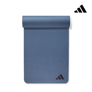 【Adidas 愛迪達】環保壓紋瑜珈墊-6mm